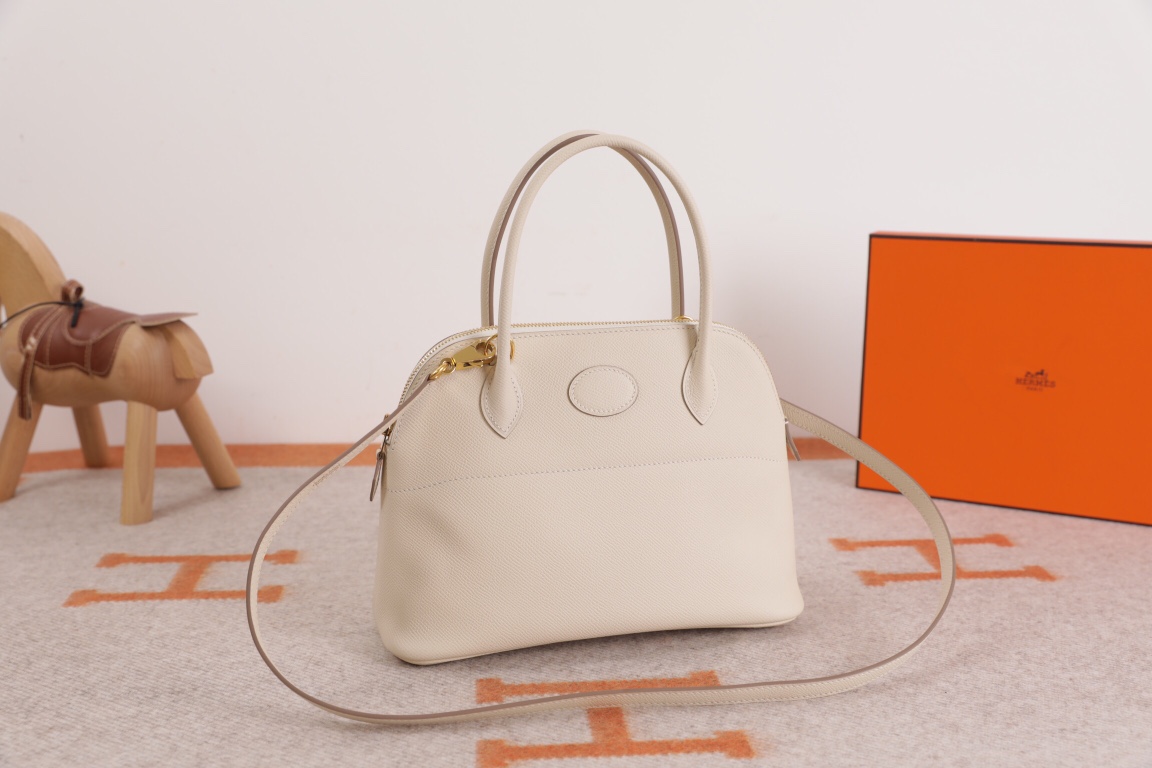 에르메스 볼리드27 나타 화이트 금장 앱송